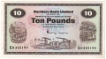 Northern Bank Ltd 10 Pounds,  1. 1.1975